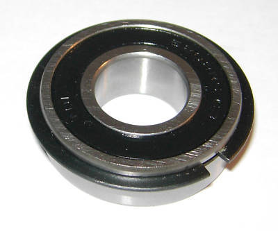 (10) 6202RSNR-10 bearings, w/ snap ring, 5/8