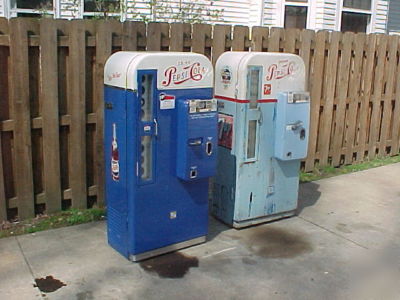 1950S vmc pepsi 81 soda machine pro restored coke vendo