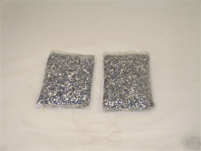2 bags of rustoleum floor paint color chips, blue/gray