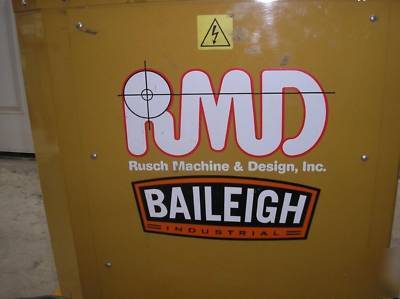 2007 baileigh rbd 250 tube bender w/ programmable contr