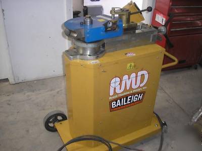2007 baileigh rbd 250 tube bender w/ programmable contr