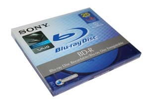 25GB sony blue-ray disc bdr - printable blueray b-dr