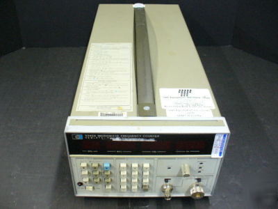 Agilent / hp 5343A microwave frequency counter