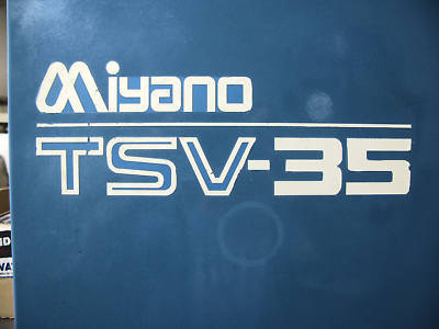 1990 miyano tsv-35 mill,driil and tap machine 