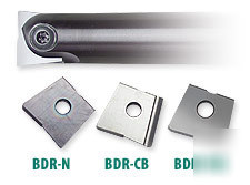 Dapra bdr backdraft carbide inserts indexable cutter