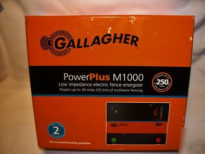 Gallagher power M1000 low impedance fence energizer
