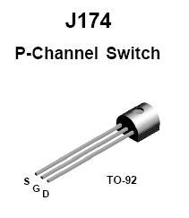 J174 p-channel audio fet transistor kit #1 (#2335)