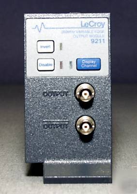 Lecroy 9211, 250 mhz pulse generator module