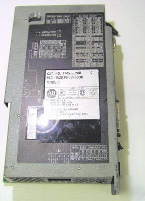 Allen bradley 1785-L20B/c - 5/20 processor