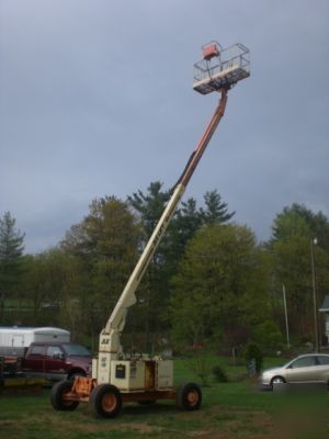 Jlg 60HA 60' articulating boom man aerial lift 