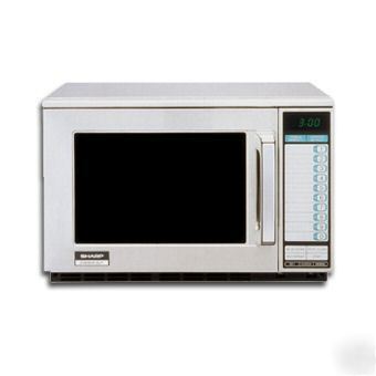 New sharp commercial microwave oven model r-25JT 