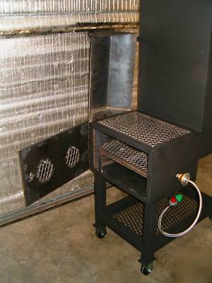 Vertical bbq smoker and grill by boarsmoke cookers