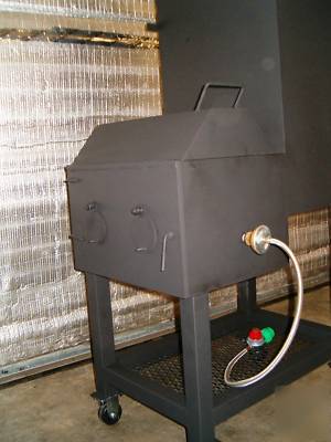 Vertical bbq smoker and grill by boarsmoke cookers