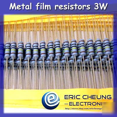 10PCS 6.8 ohm metal film resistors 3W +/-1%