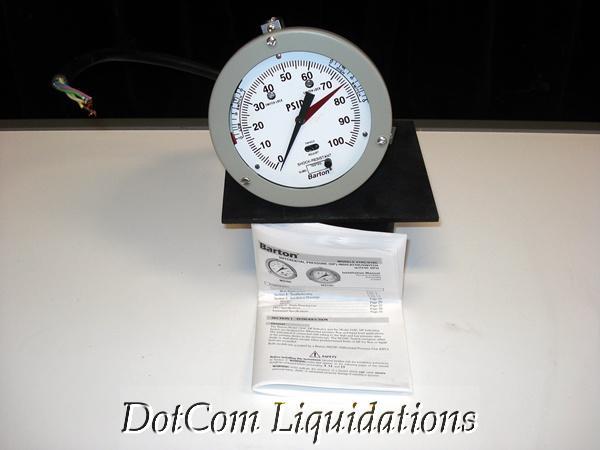 Barton differential pressure switch 1000 psi 318C