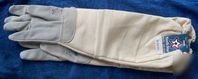 Beekeeping/beekeeper gloves size x-large made in usa
