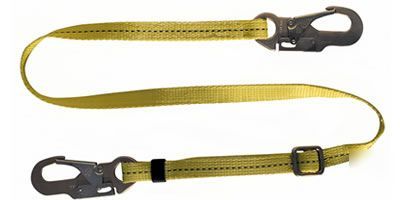 Fall arrest safety 4.5'- 6' positioning lanyard 17863