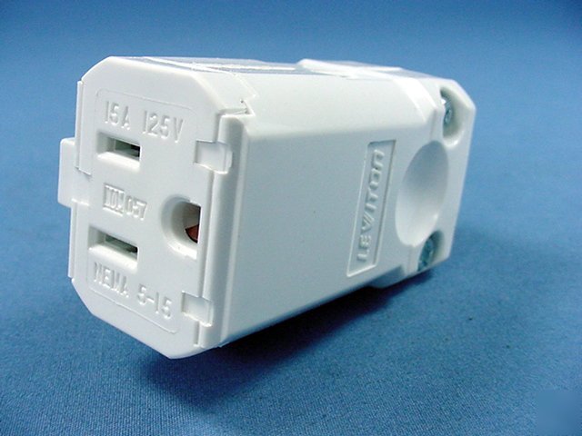 Leviton hospital grade connector plug nema 15A 125V