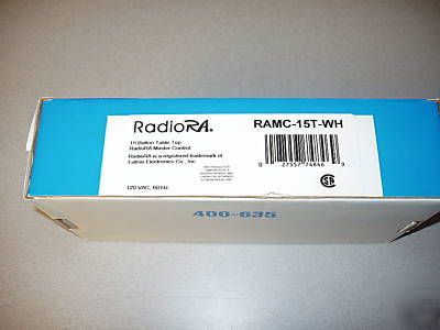 Lutron ramc-15T-wh [white], lutron radiora
