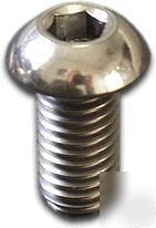 M6 x 20 stainless button head allen bolts 20PK + nuts
