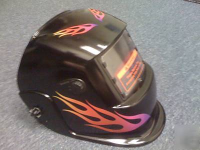 New brand certified ansi ce welding helmet S777A flame