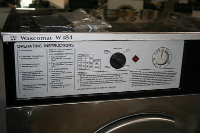Rebuilt wascomat 50LB W184 washer
