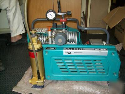 High pressure bauer air compressor