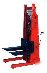 Non straddle hydraulic stackers lift free shipping
