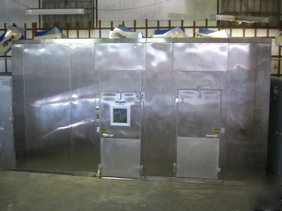 American panel 7' x 20' x 10.5' walk-in freezer