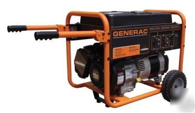 Generator portable - 6,250 watt - 12 hp - 120/240V