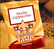 Americas' taste horchata cappuccino mix 6/2LB bag case