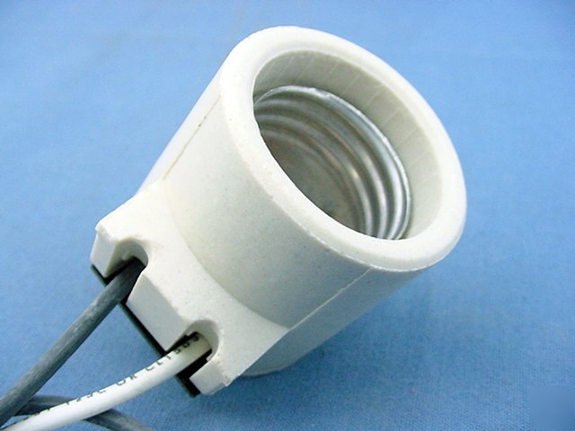 Leviton porcelain light socket angle pan lamp holder