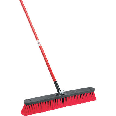 New libman 24IN multi-surface push broom - 