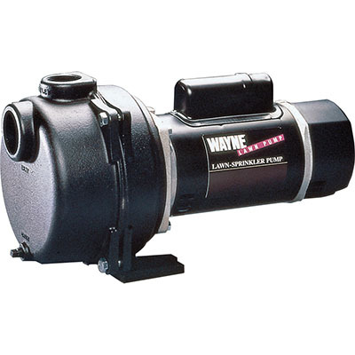 Wayne cast iron lawn sprinkler pump - 5250 gph 2 hp 2