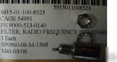 Cobra helicopter radio frequency interference filter
