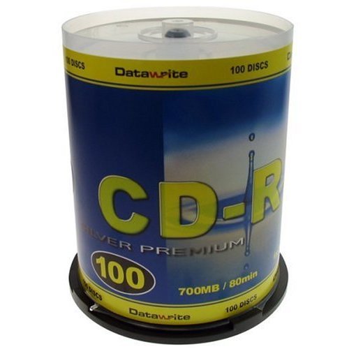 100 datawrite white f/f printable 52X cd-r printable