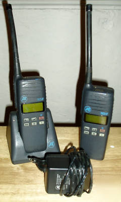 Pair of tait 3035 vhf handsets + stand-in charger
