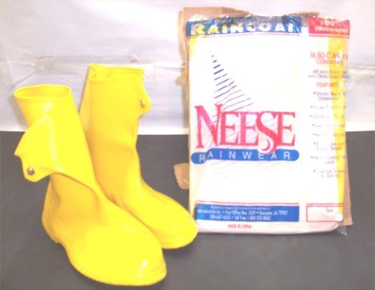 Red ball rubber boots & neese 48