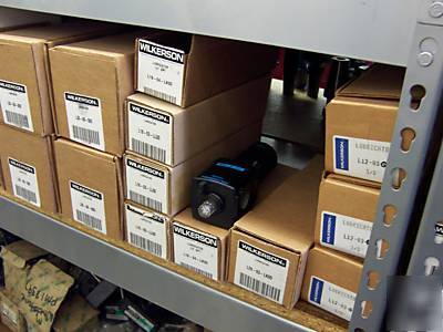 Wilkerson pneumatic components, filters, reg's, oilers,