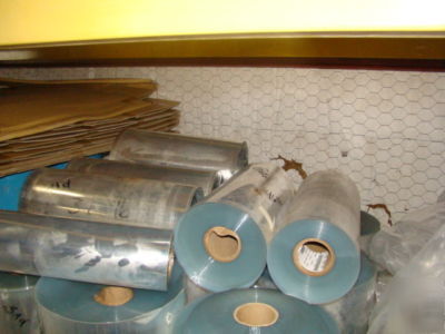0.003 clear oriented polyester plastic 1200' roll (131)