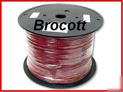 2,5MM 30 amp auto cable - stranded - red pvc x 50 mtr