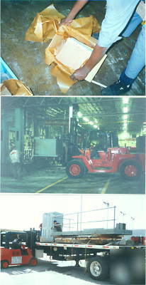 400 ton williams & white down acting hydraulic press