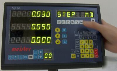 Meister TOP10 3 axis digital readout mill dro scales