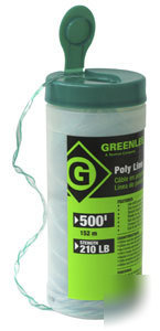 Greenlee 430-500 poly pull line 500'