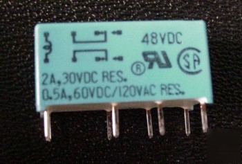 RA48W-k miniature relay 48V 2FORMC lot of 10
