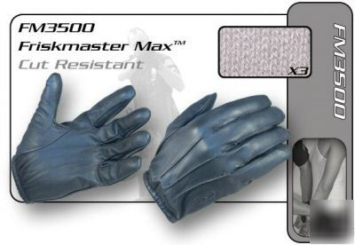 Hatch FM3500 friskmaster max police gloves large