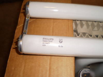 12 fluorscent bulbs philips FB40CW/3 u-bent 