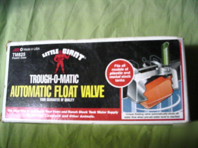 New livestock water trough float valve by little giant 