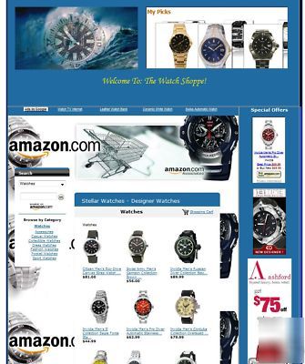 $$$ profitable watch website business for sale $$$