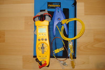 New fieldpiece SC67 voltmeter ncv and temp pipe clamp, 